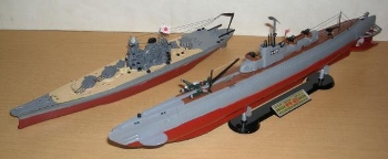 潜水艦と戦艦